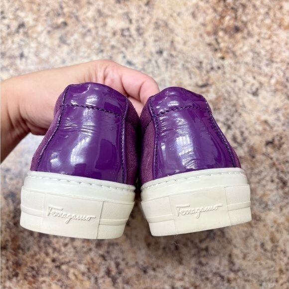 SALVATORE FERRAGAMO Slip-On Sneakers 7 - Picture 4 of 14